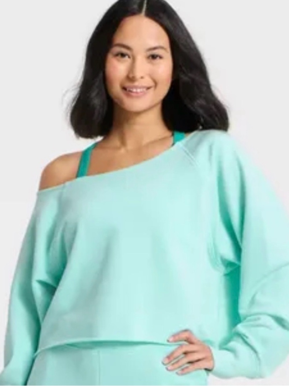 Joylab off the shoulder sweatshirt